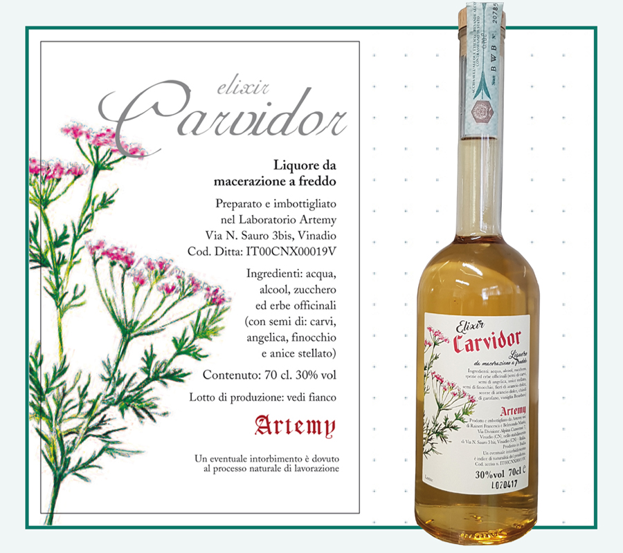 Artemy liquori aromatici Vinadio Cuneo